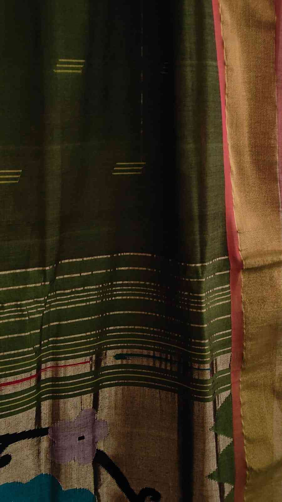Handloom Cotton Paithani view 4