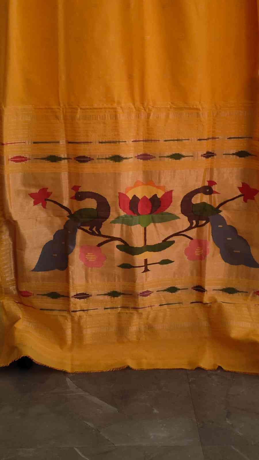 Handloom Cotton Paithani view 3
